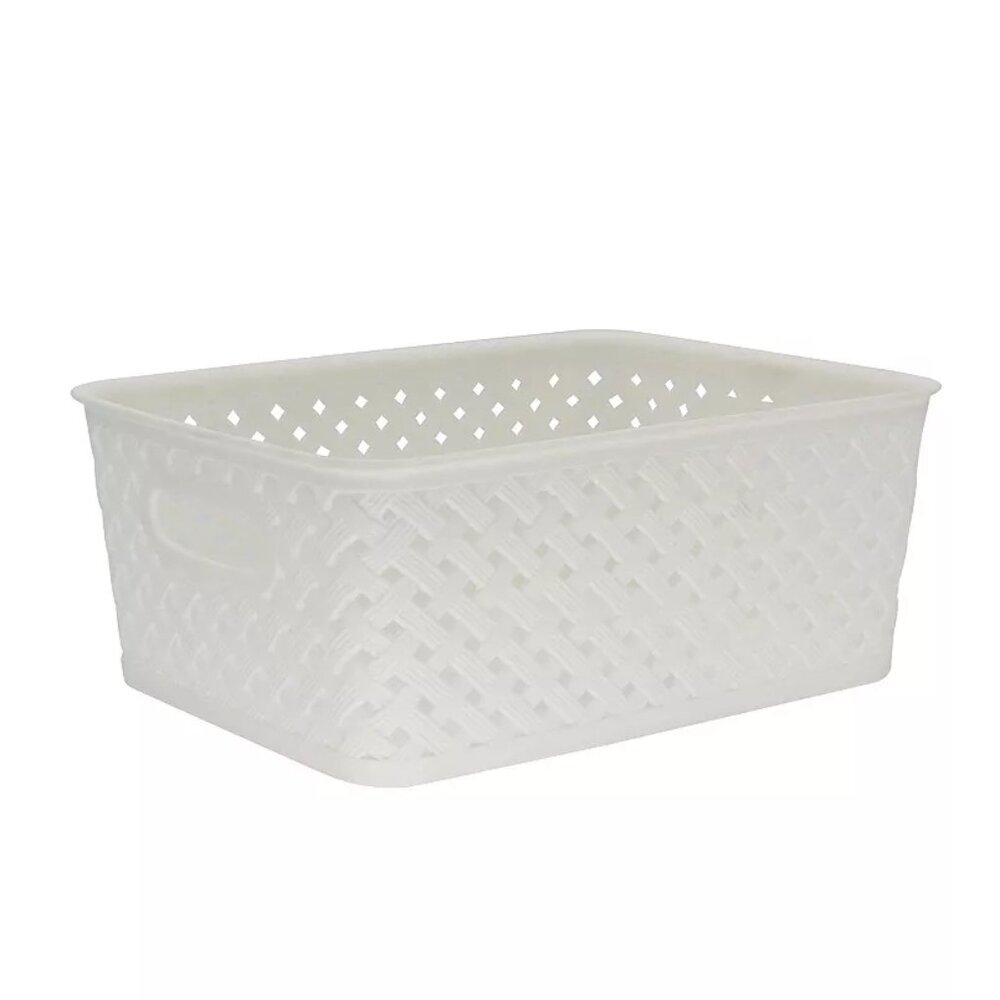 The Big One Plastic Bin White
